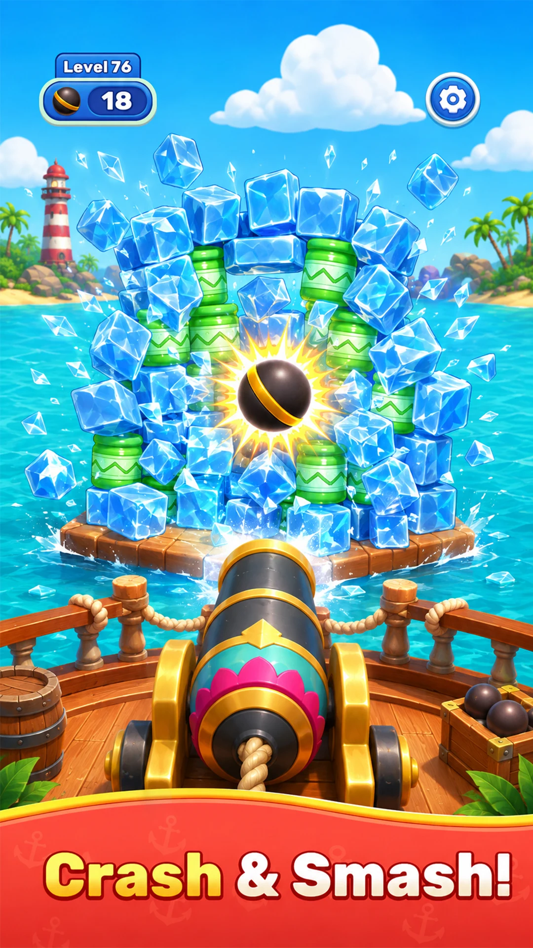 Pirate Cannon Blast screenshot